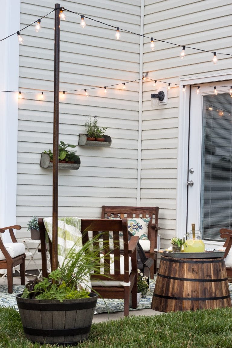 outdoor string lights