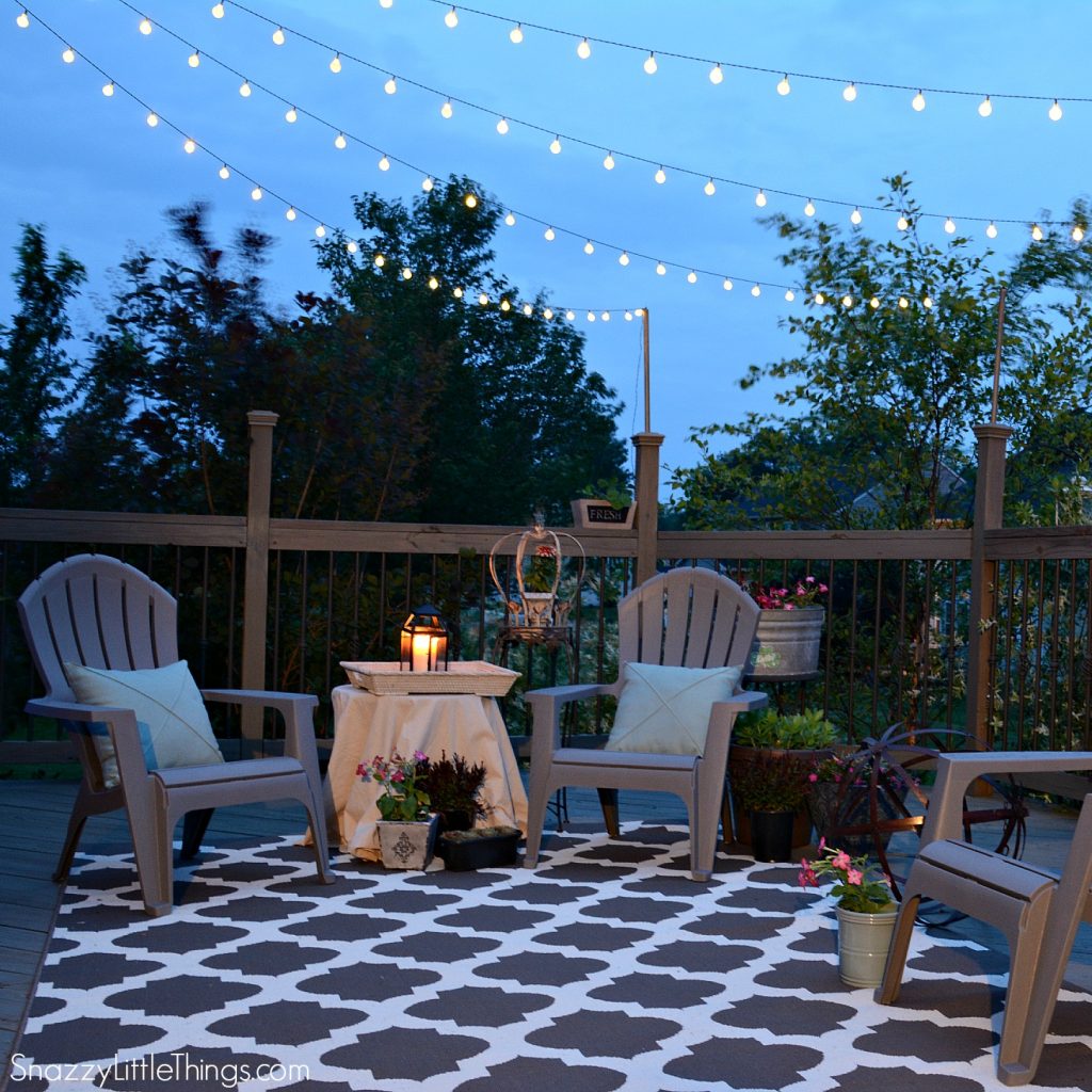 Looking for outdoor decorating ideas on a budget?? Then stop here for some amazing outside decor inspiration and stylishly decorate your front porch, patio and backyard! #birkleylaneinteriors #outsidedecor #decorating #diy #outdoordecor #frontporchdecor #patio #frontporch #backyard