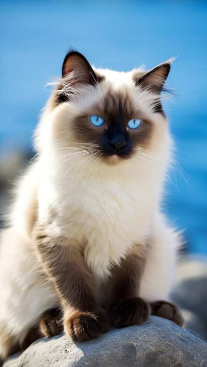 Seal Ragdoll Cat