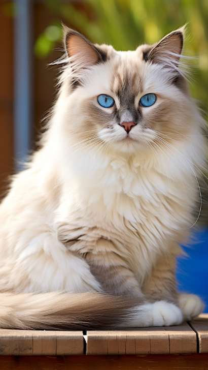 lynx Ragdoll cat