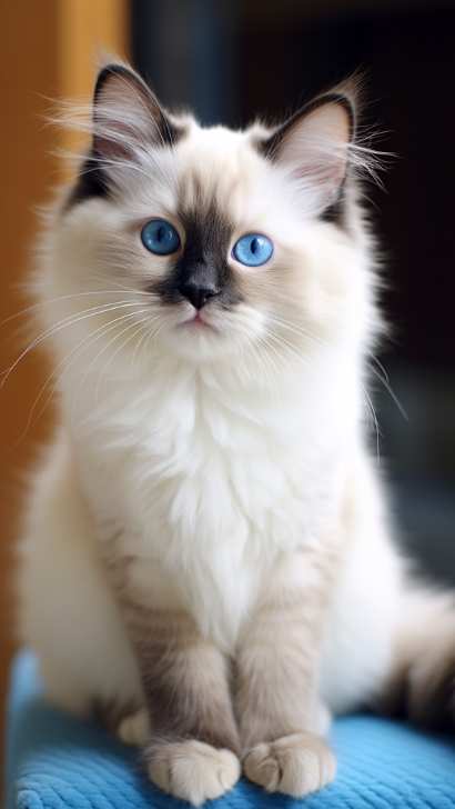 pointed ragdoll cat